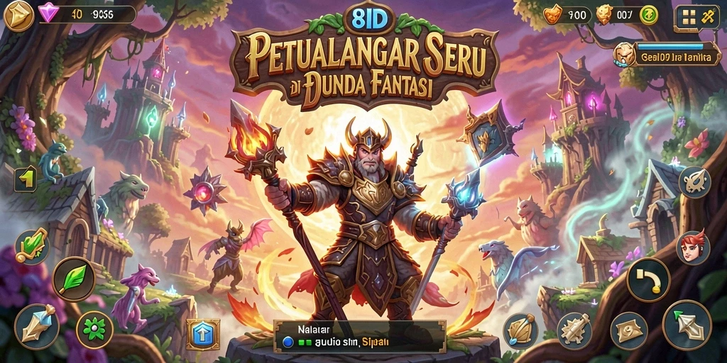 Tangkapan layar gameplay <strong>8ID</strong> menunjukkan aksi seru dalam petualangan.