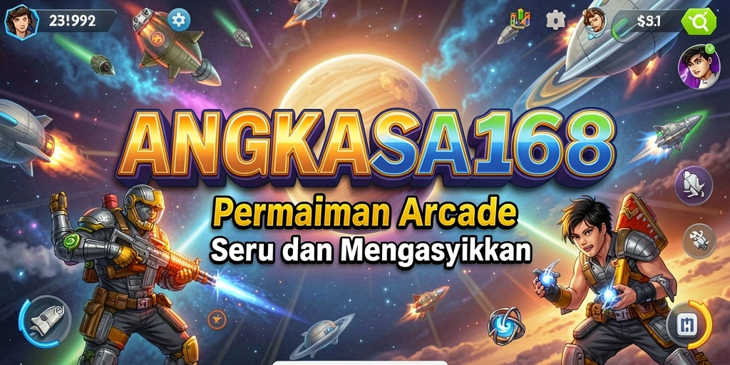 Tampilan gameplay seru ANGKASA168 dengan aksi yang penuh warna.