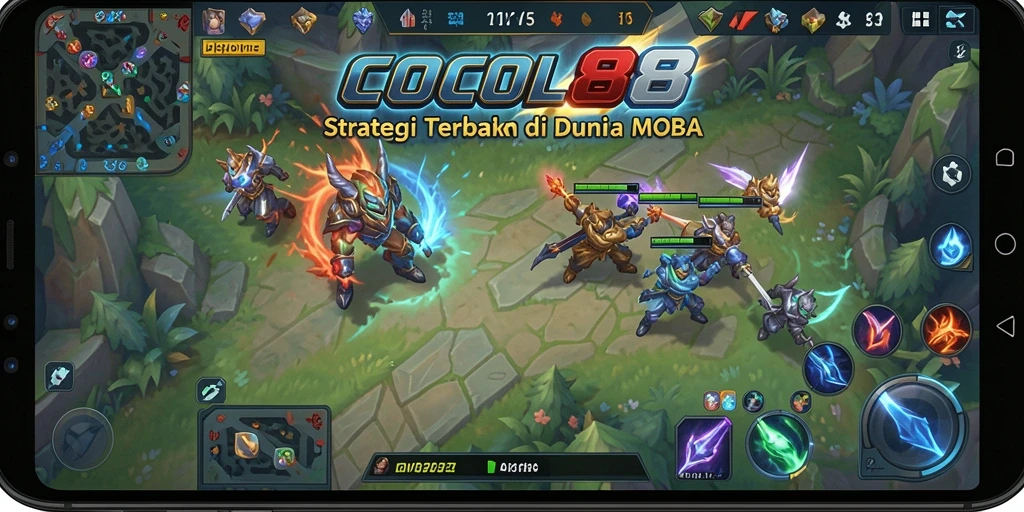 Tangkapan layar gameplay COCOL88 menampilkan pertempuran tim yang epik.