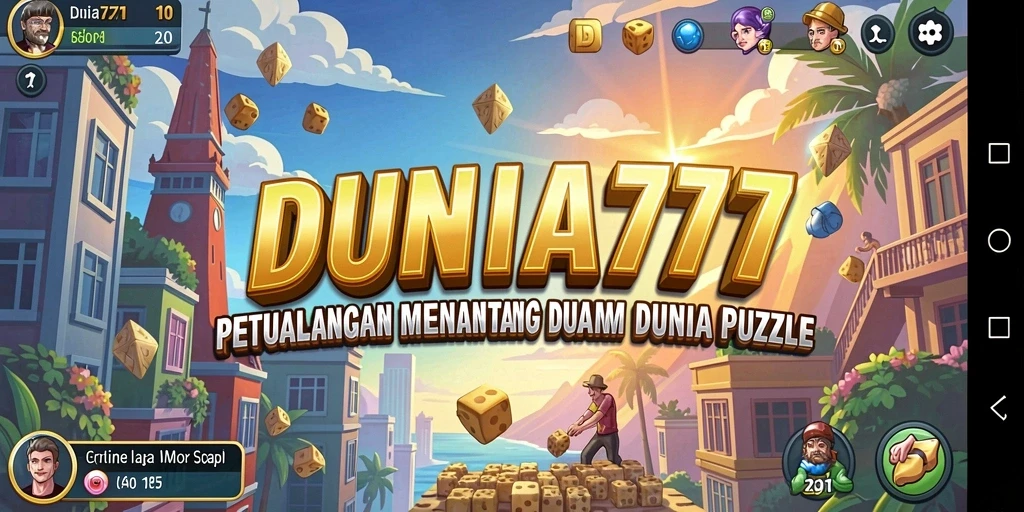 Tampilan gameplay menantang dari DUNIA777 dengan berbagai teka-teki menarik.