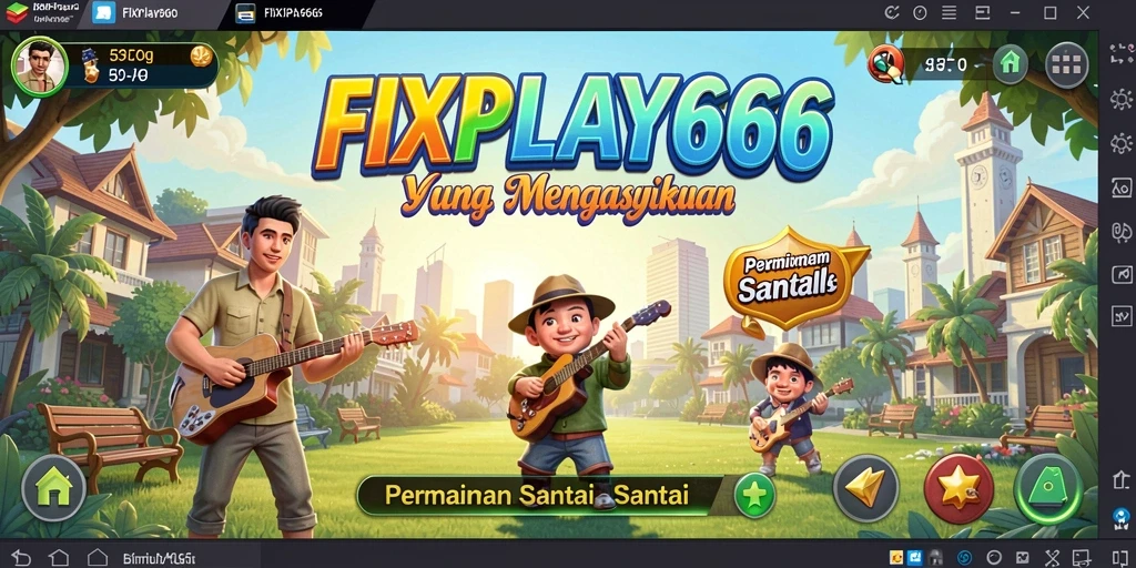 Tangkapan layar menampilkan gameplay yang seru dan interaktif