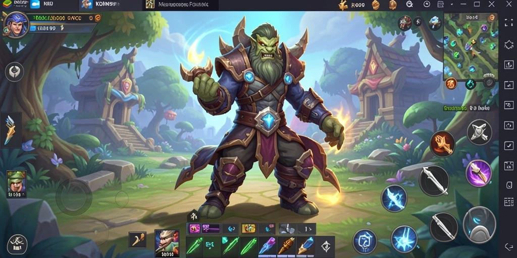 Gameplay dinamis dan seru di KOIN99, penuh aksi.