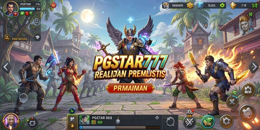 Tampilan gameplay PGSTAR777 yang menakjubkan dan realistis.
