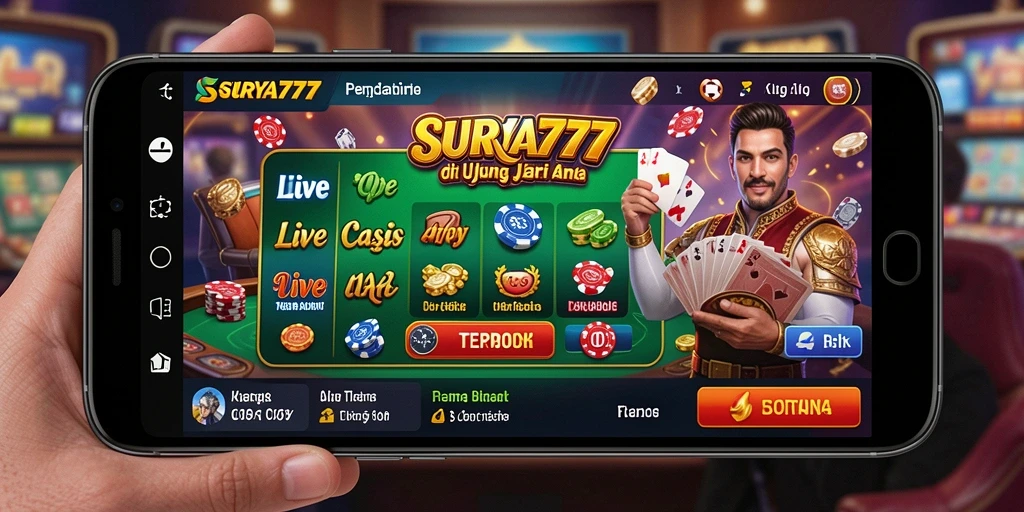 Tampilan gameplay SURYA777 yang menarik dan interaktif.
