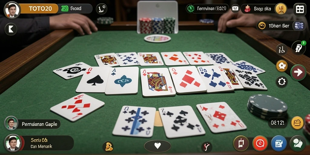 Tampilan menarik dari gameplay TOTO20 yang seru dan interaktif.